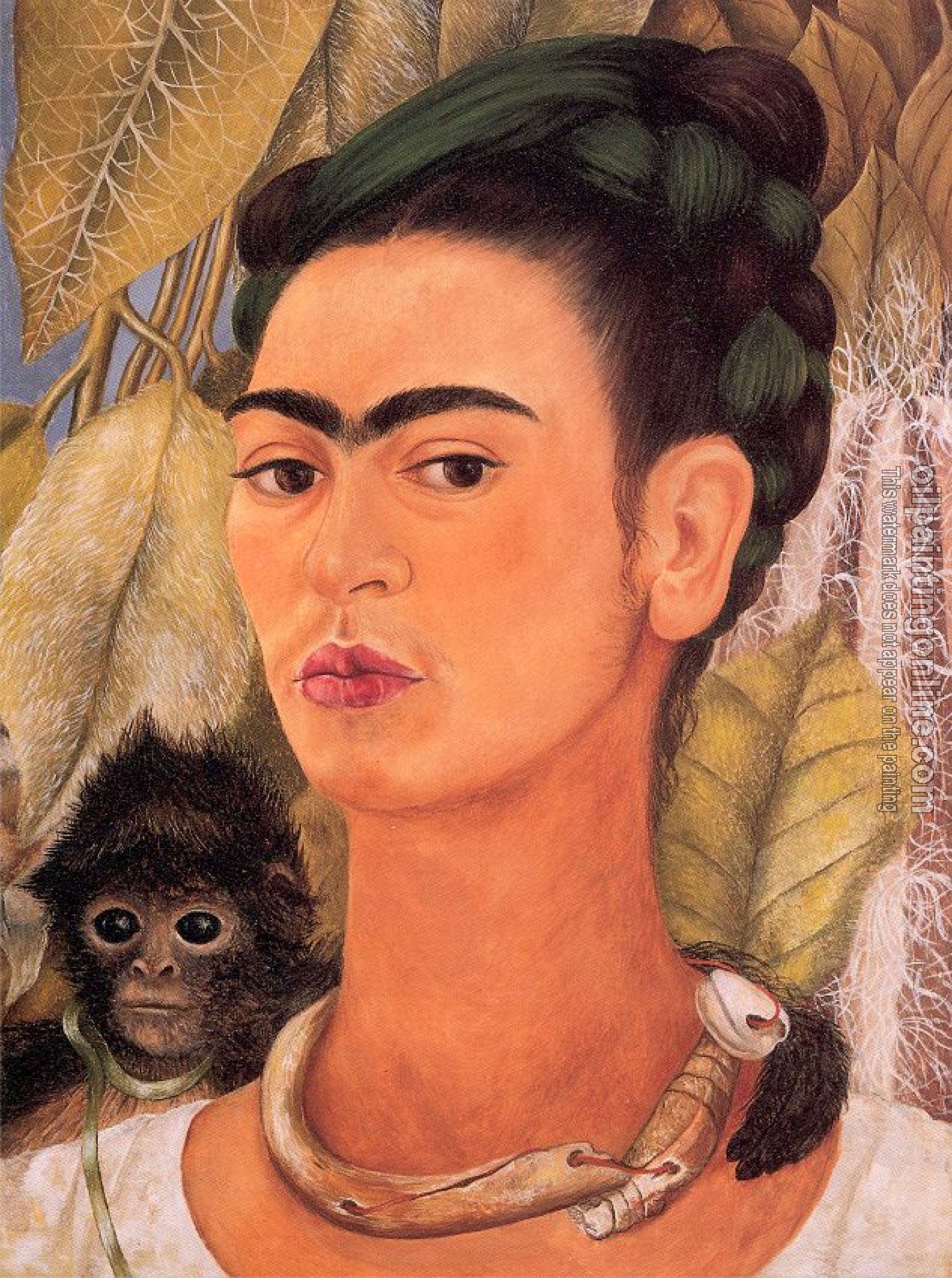 Kahlo, Frida - Oil On Canvas